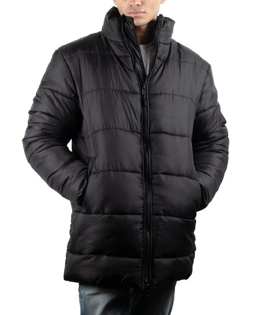 - MidnightShell High-Collar Down Puffer Jacket