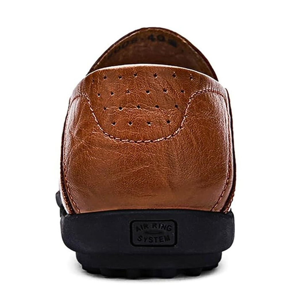 Genuine Leather Air-Flow Comfort Loafers