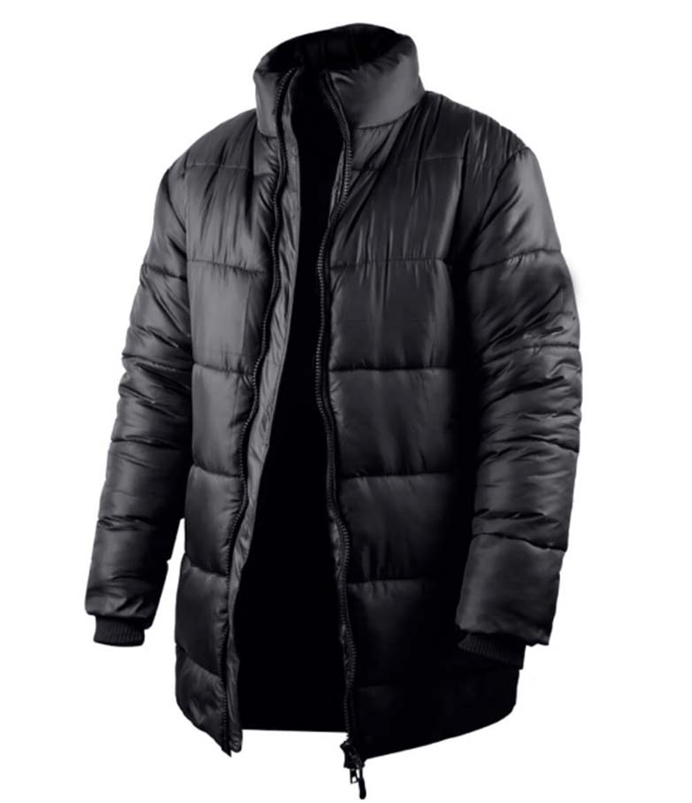 - MidnightShell High-Collar Down Puffer Jacket