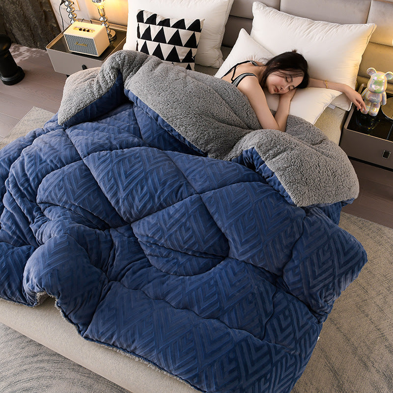 Cloudrest Quilted Sherpa Blanket