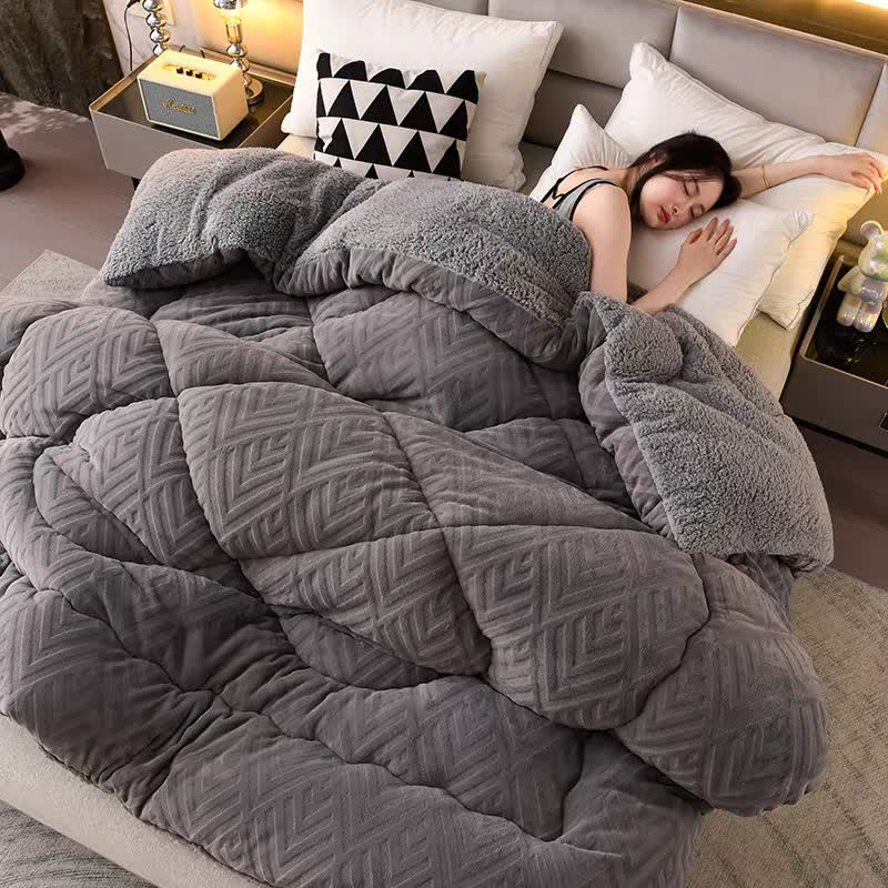 Cloudrest Quilted Sherpa Blanket