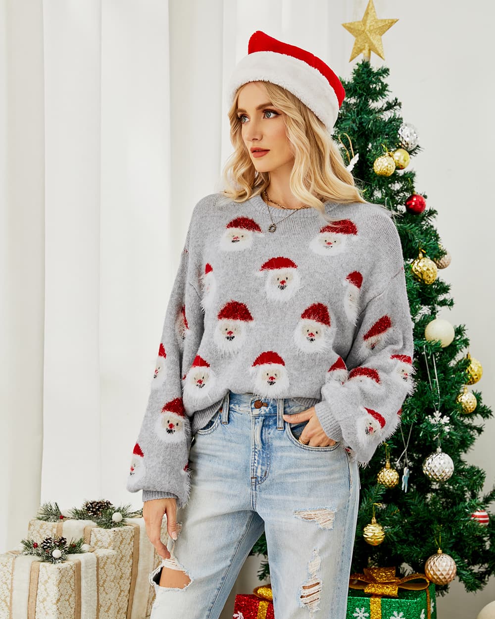 - The Merry Luxe Sweater