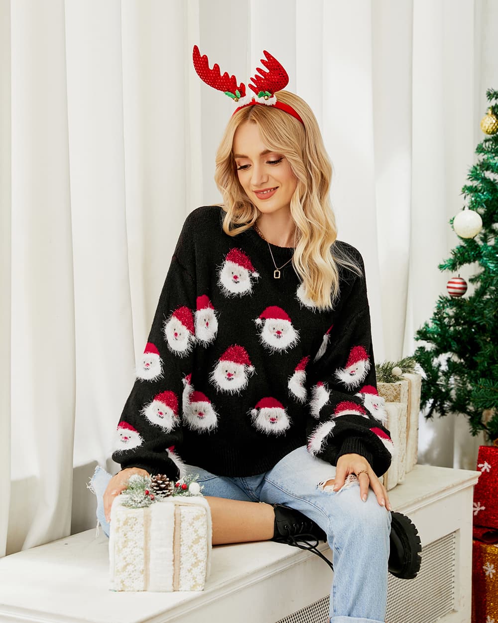 - The Merry Luxe Sweater
