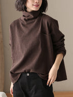 Classic Cotton Turtleneck Shirt