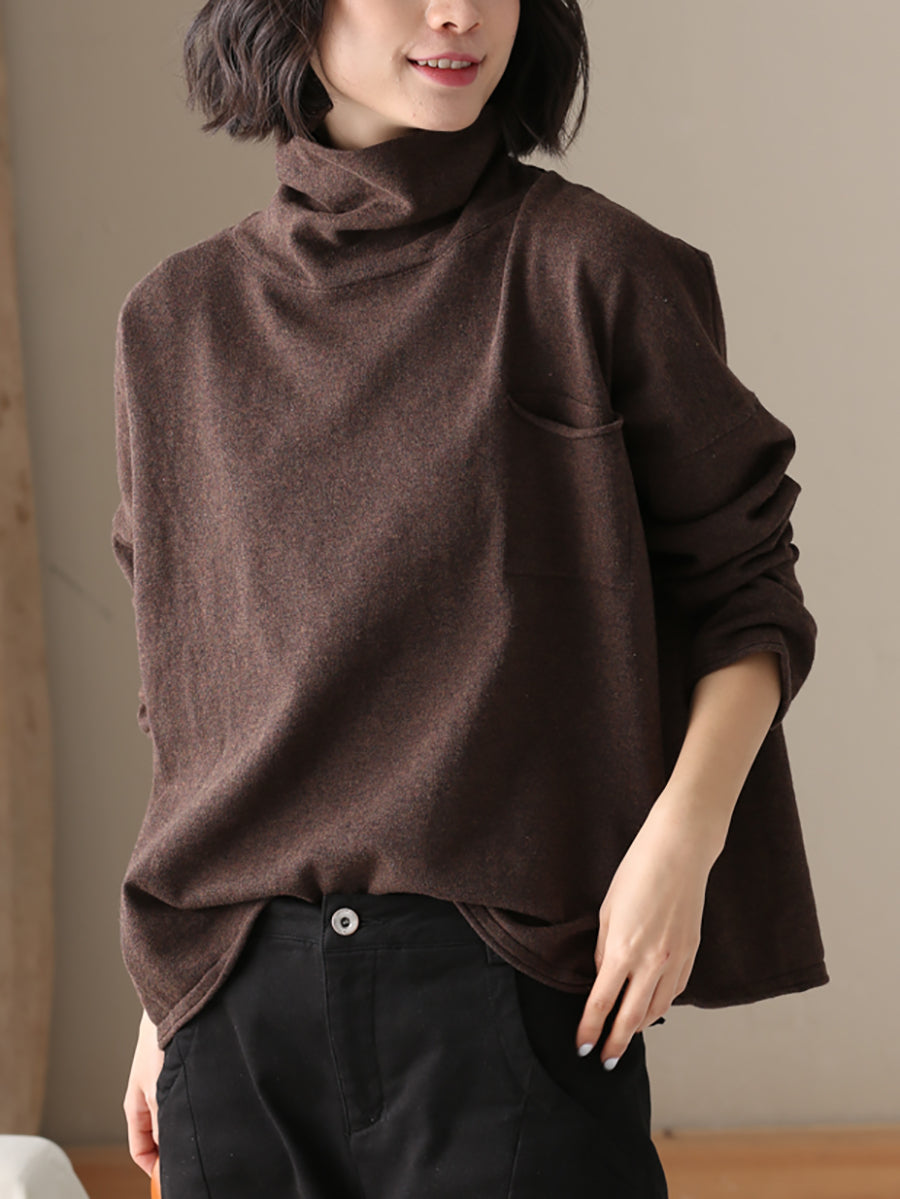 Classic Cotton Turtleneck Shirt