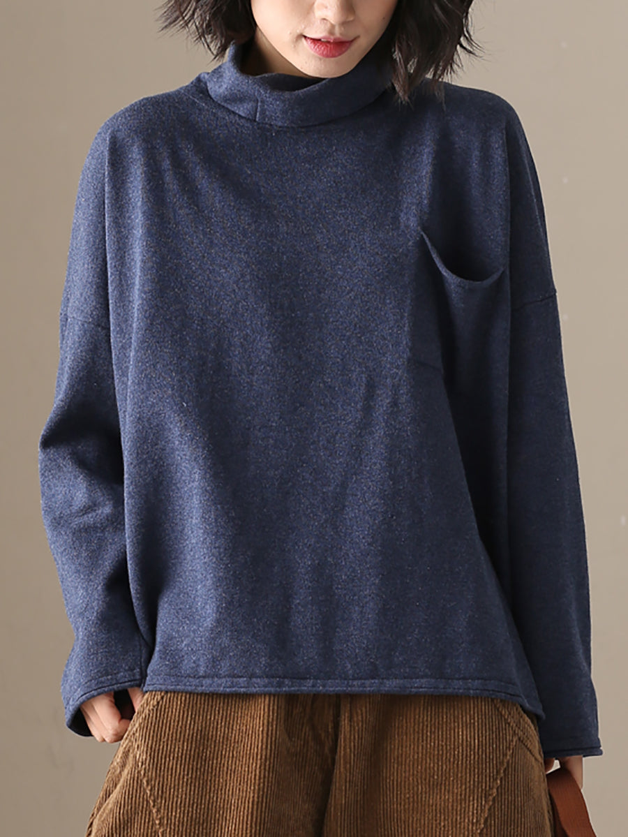 Classic Cotton Turtleneck Shirt