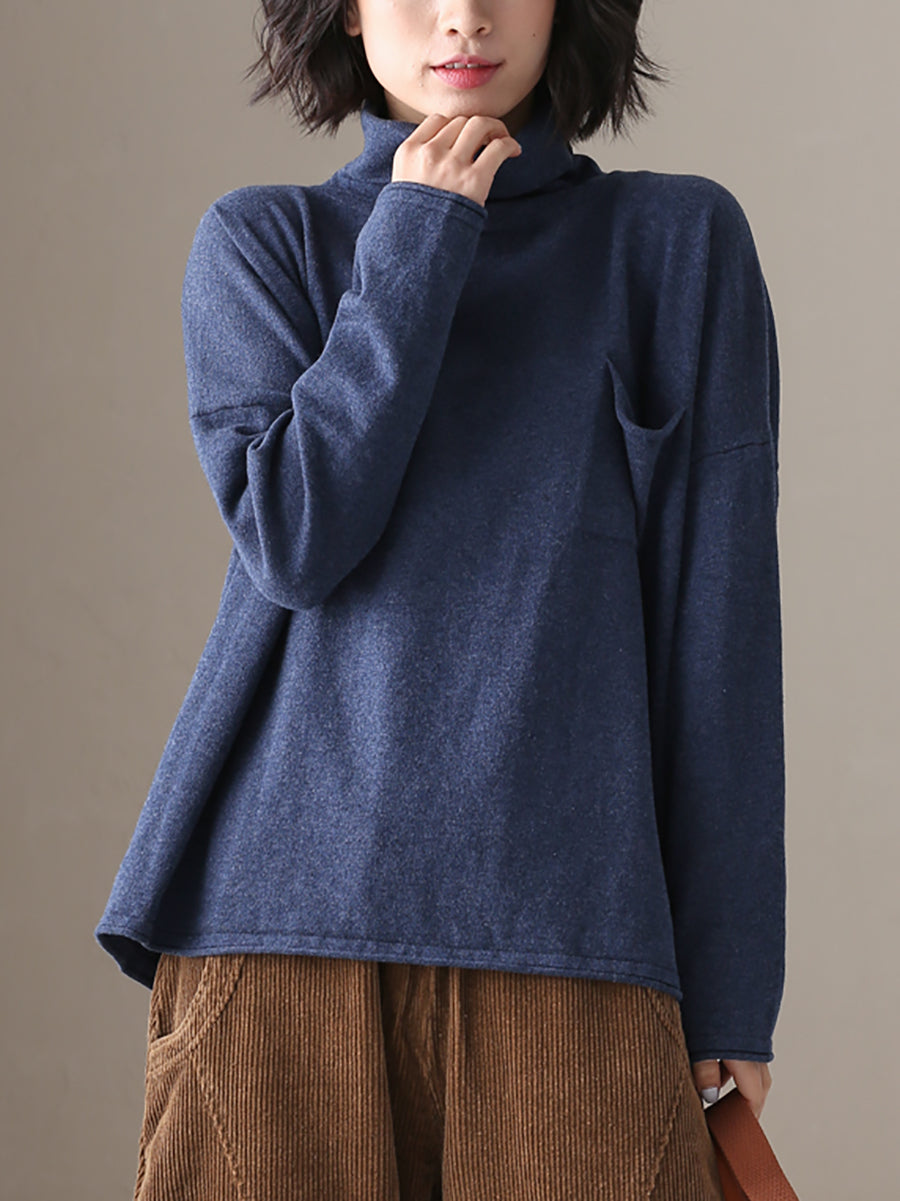 Classic Cotton Turtleneck Shirt