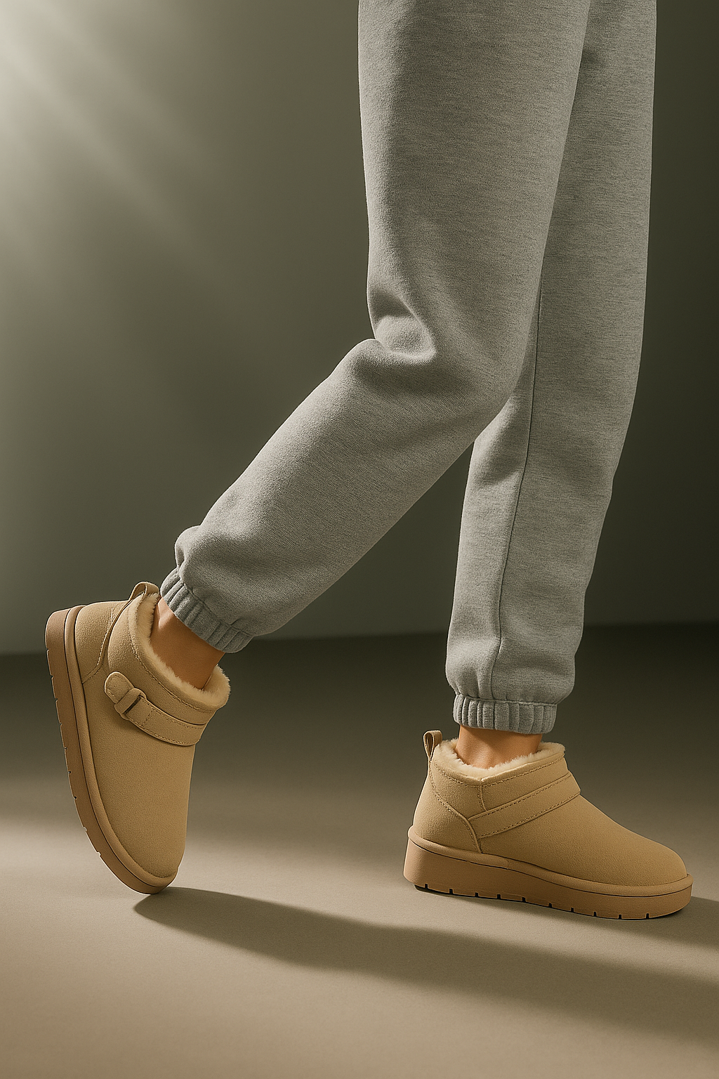 Women’s Fur-Lined Snow Boots – Warm, Chic Winter Footwear with Non-Slip Sole