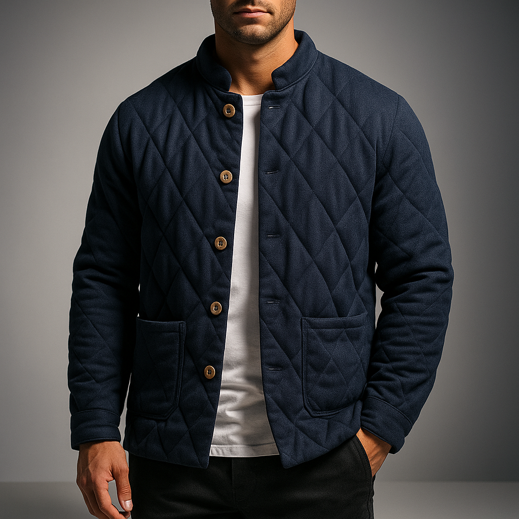 - The Timberline Button Quilted Jacket