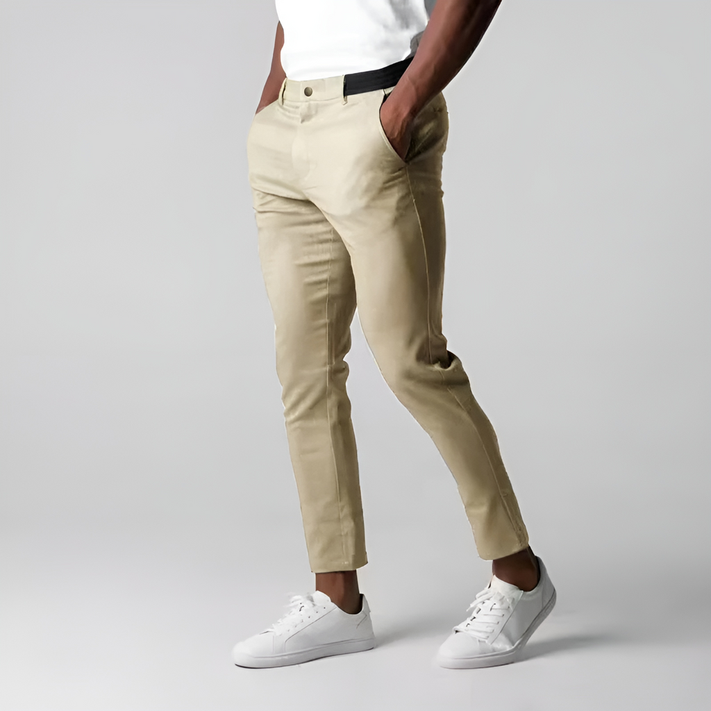 - The Vellaro Stretchy Cropped Chinos