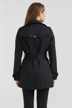 - Hudson Tailored Trench – Short & Sleek