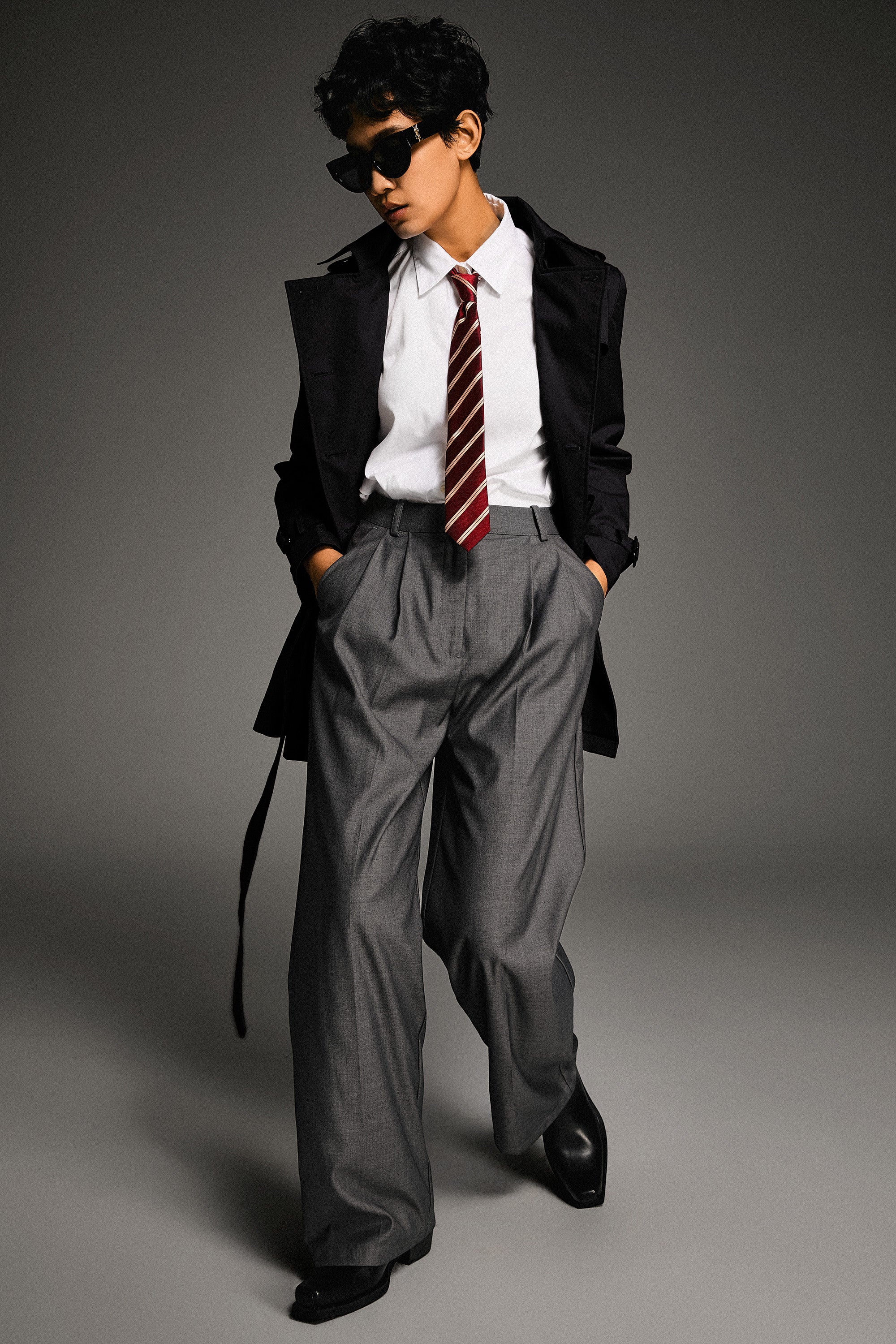 - Hudson Tailored Trench – Short & Sleek