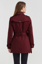 - Hudson Tailored Trench – Short & Sleek