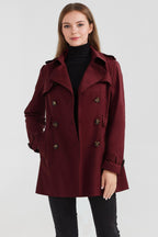 - Hudson Tailored Trench – Short & Sleek