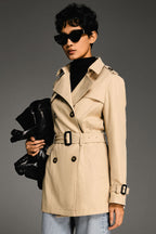 - Hudson Tailored Trench – Short & Sleek