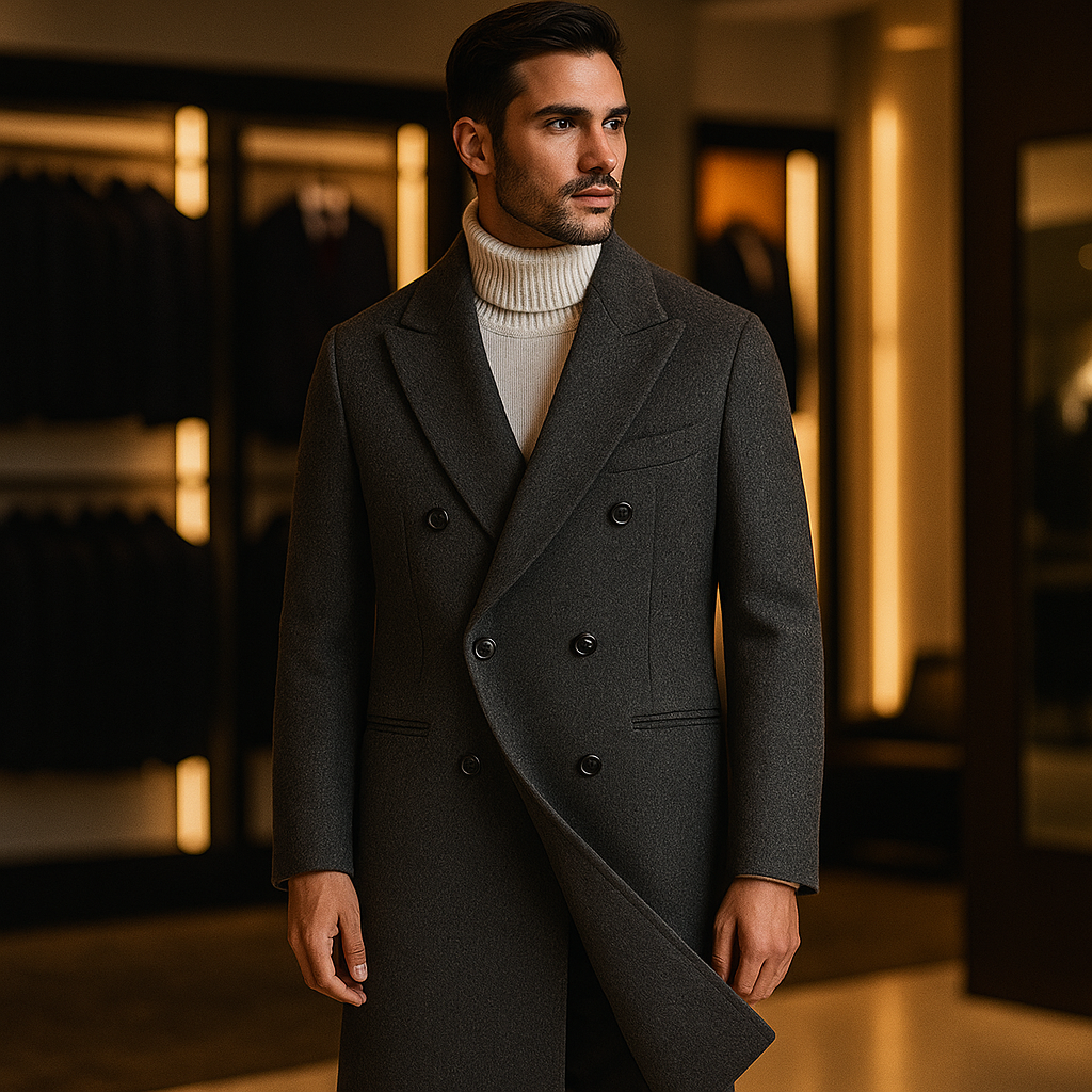 - The Regent Wool Overcoat