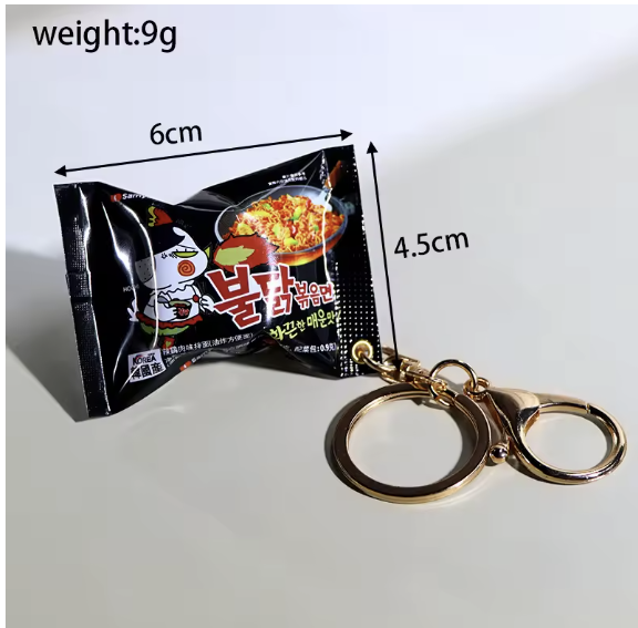 - Mini Korean Ramen Keychain