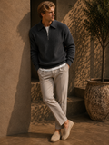 - Windsor Quarter-Zip Knit