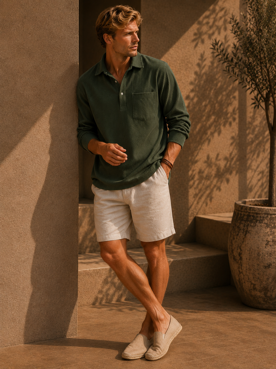 - Oxford Corduroy Shirt