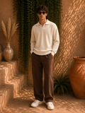 - Belmont Textured Knit Polo