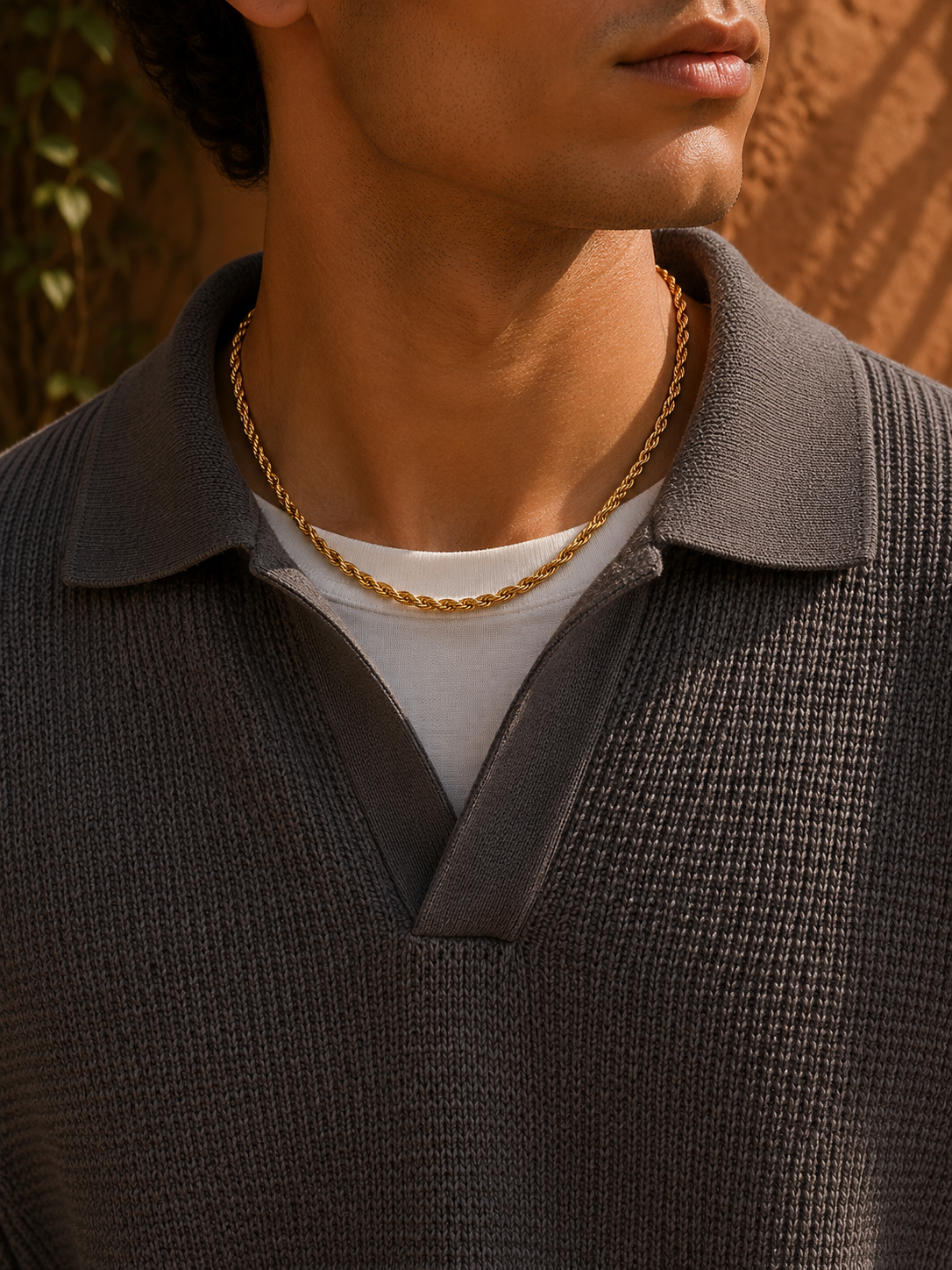 Men’s Rope Chain – 5mm Premium Necklace