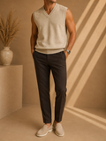 - Heritage Cashmere V-Neck Vest