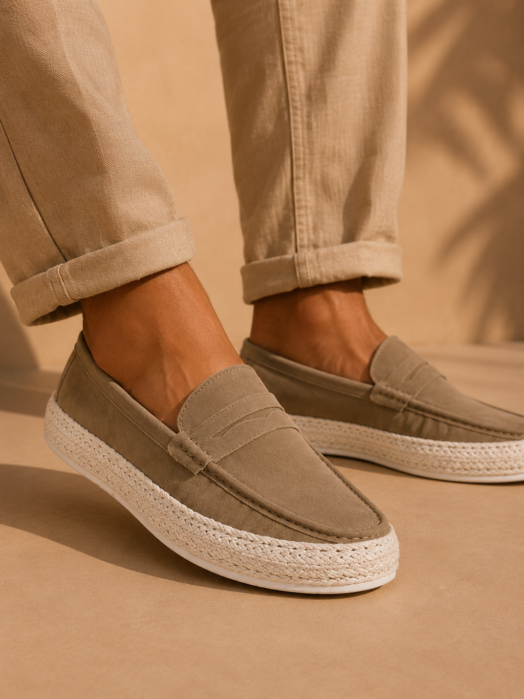 - Monza Suede Loafers