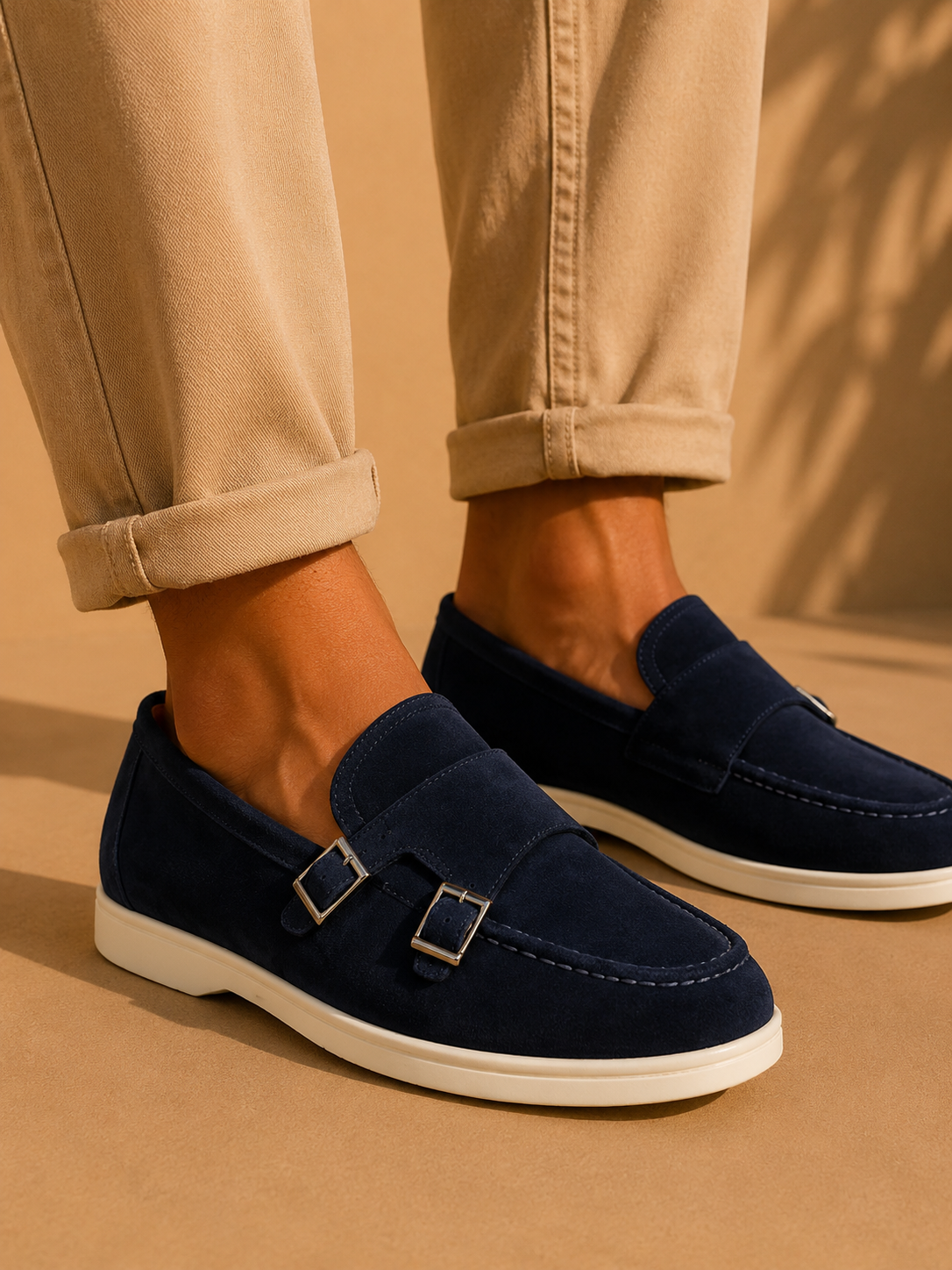 - Varenna Suede Loafers