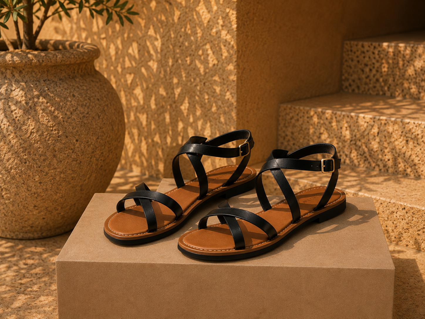 - Siena Strappy Sandals