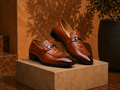 - Milano Croc Leather Loafer