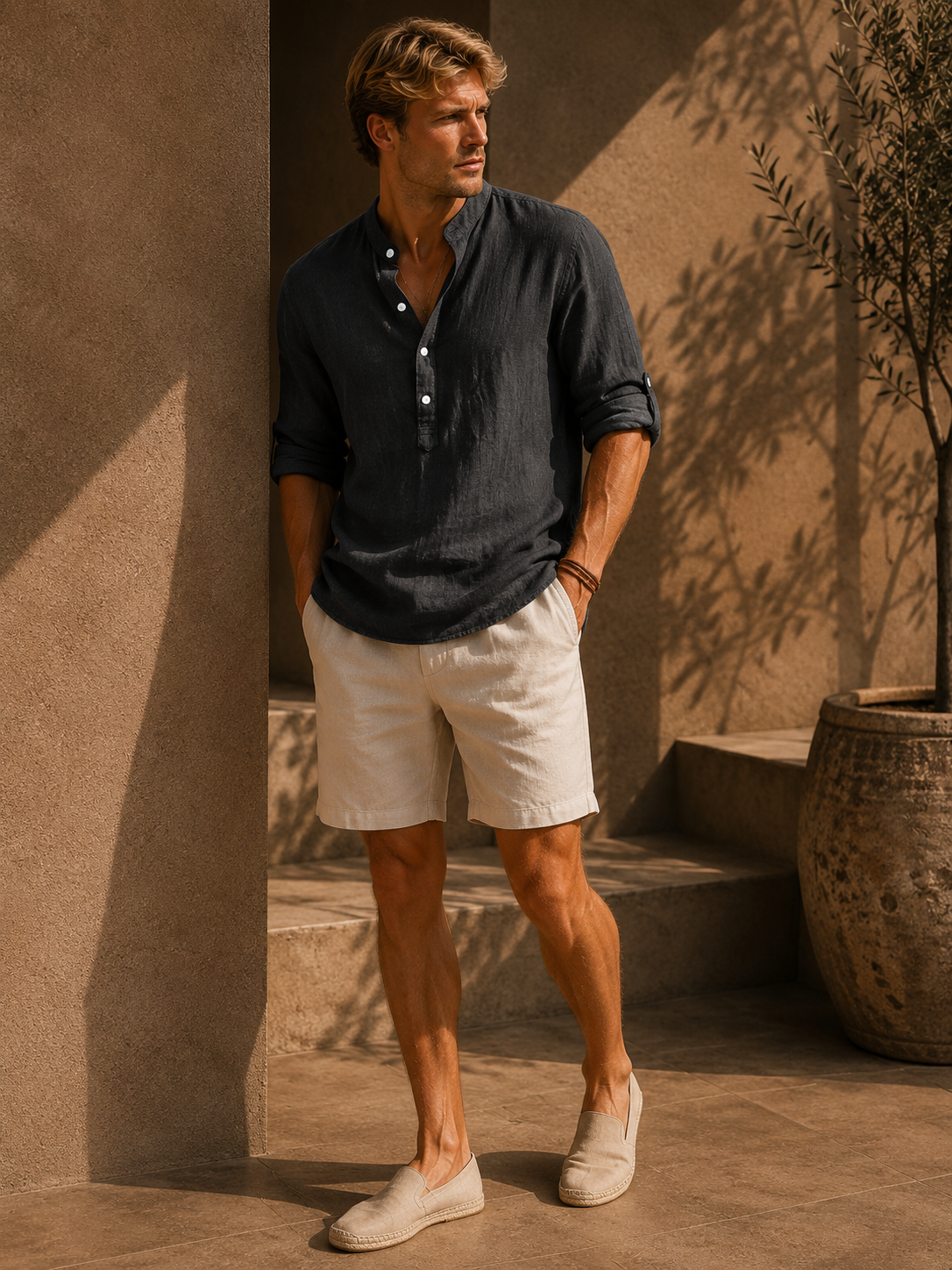 - Capri Linen Shirt