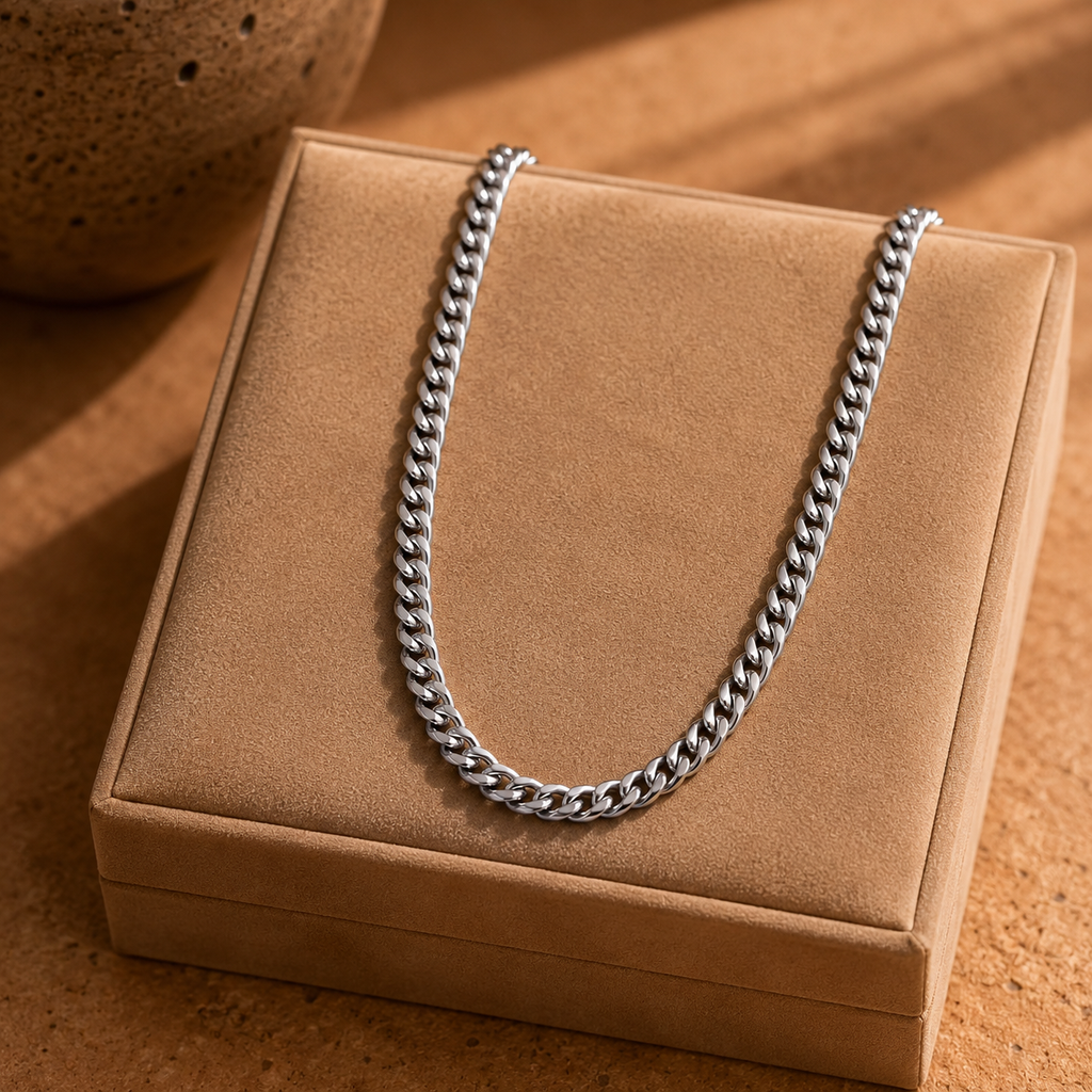 - Cuban Link Chain(6mm)