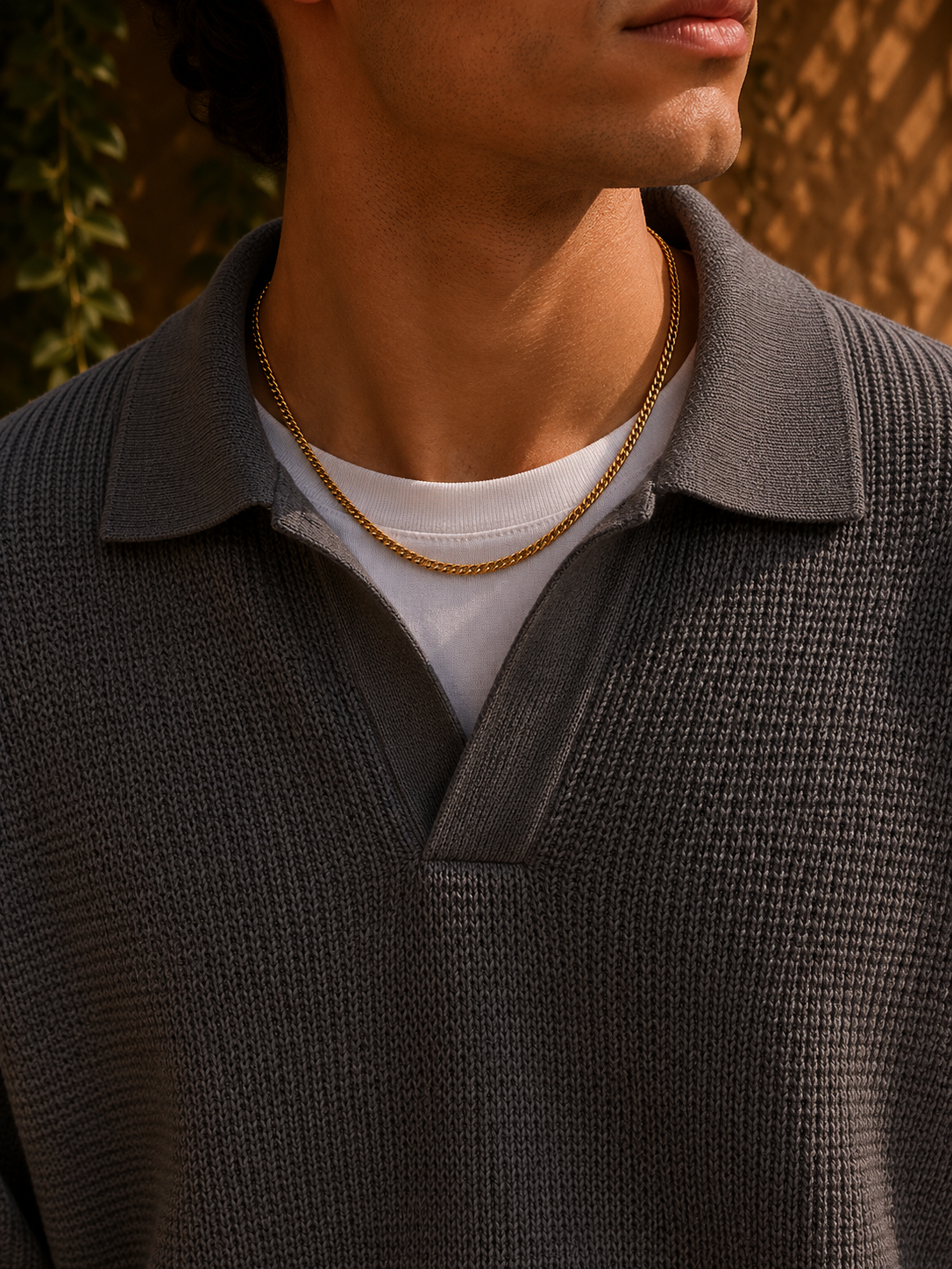 - Cuban Link Chain (3mm)