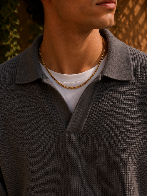 - Cuban Link Chain (3mm)