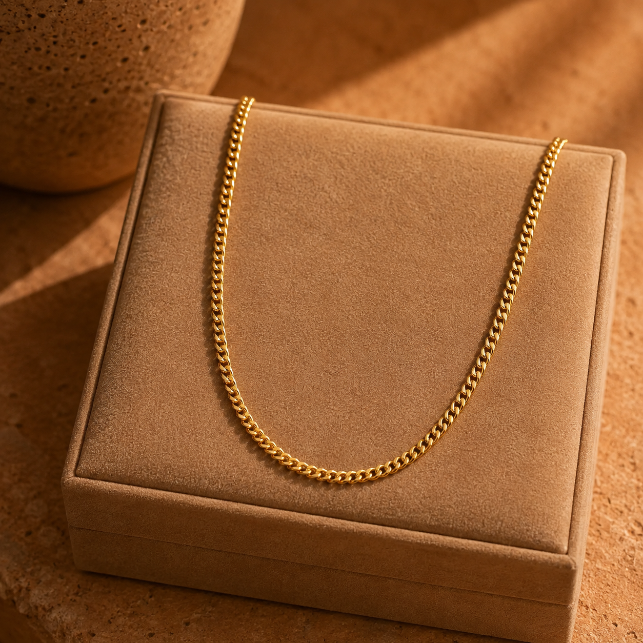 - Cuban Link Chain (3mm)