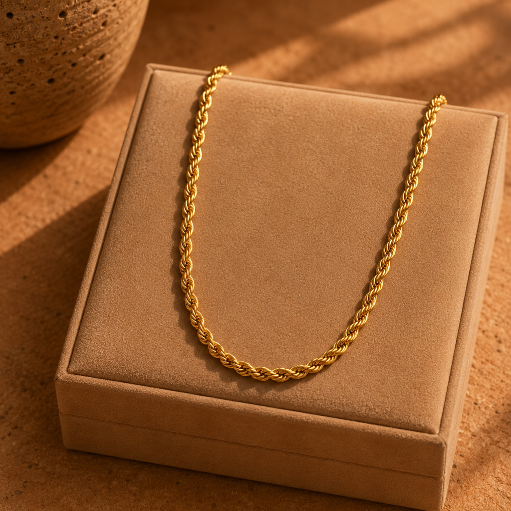Men’s Rope Chain – 5mm Premium Necklace