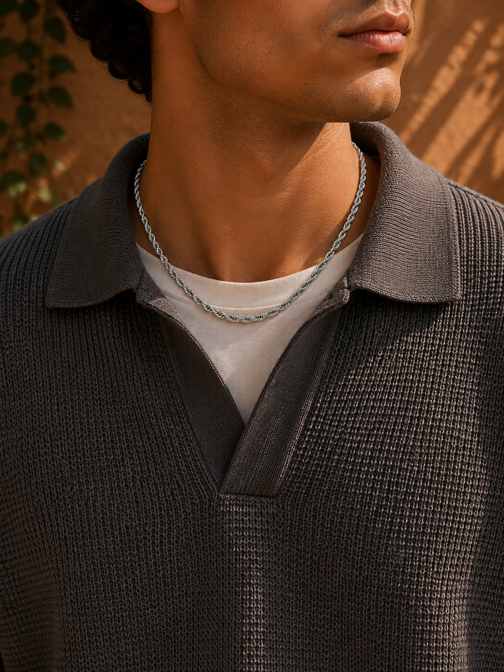 Men’s Rope Chain – 5mm Premium Necklace