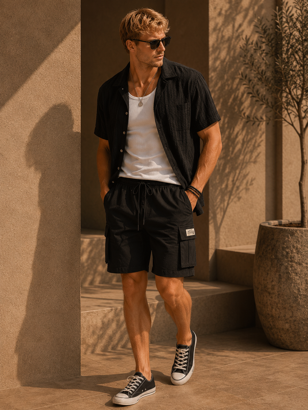 - Theo™ Utility Cargo Shorts