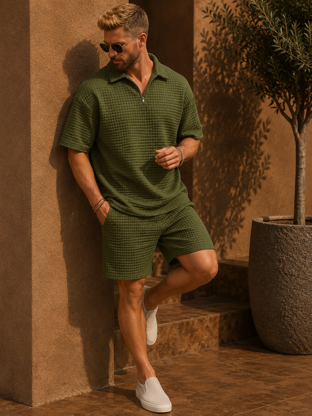 - Portofino Knit Polo Set