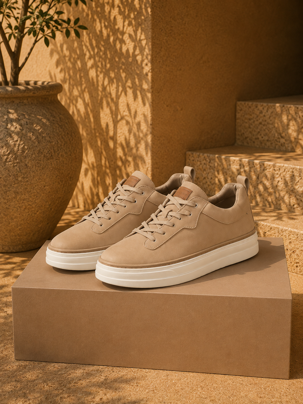 -Lugano Suede Sneakers