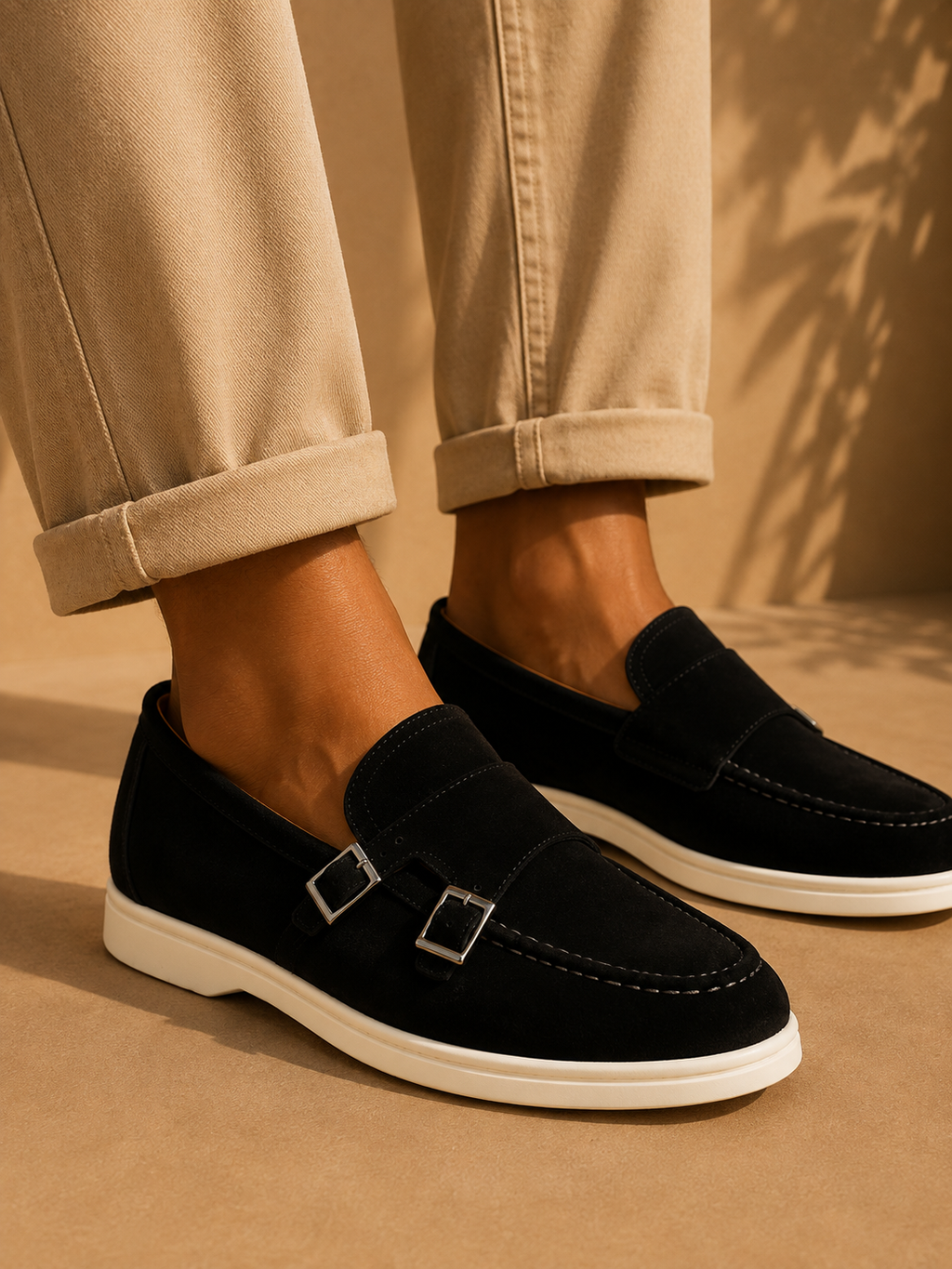 - Varenna Suede Loafers