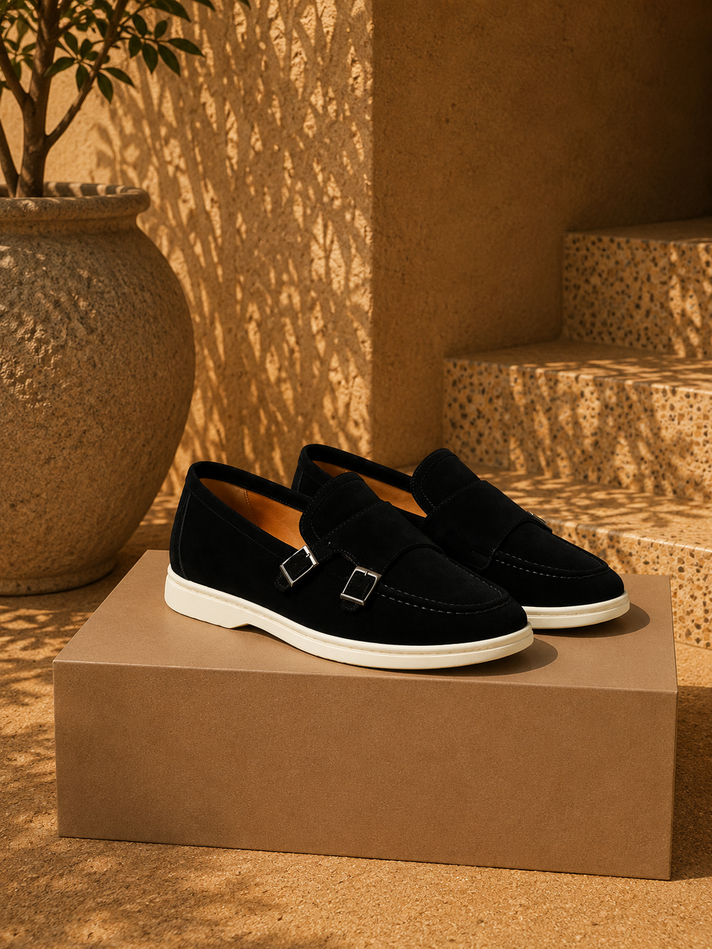 - Varenna Suede Loafers