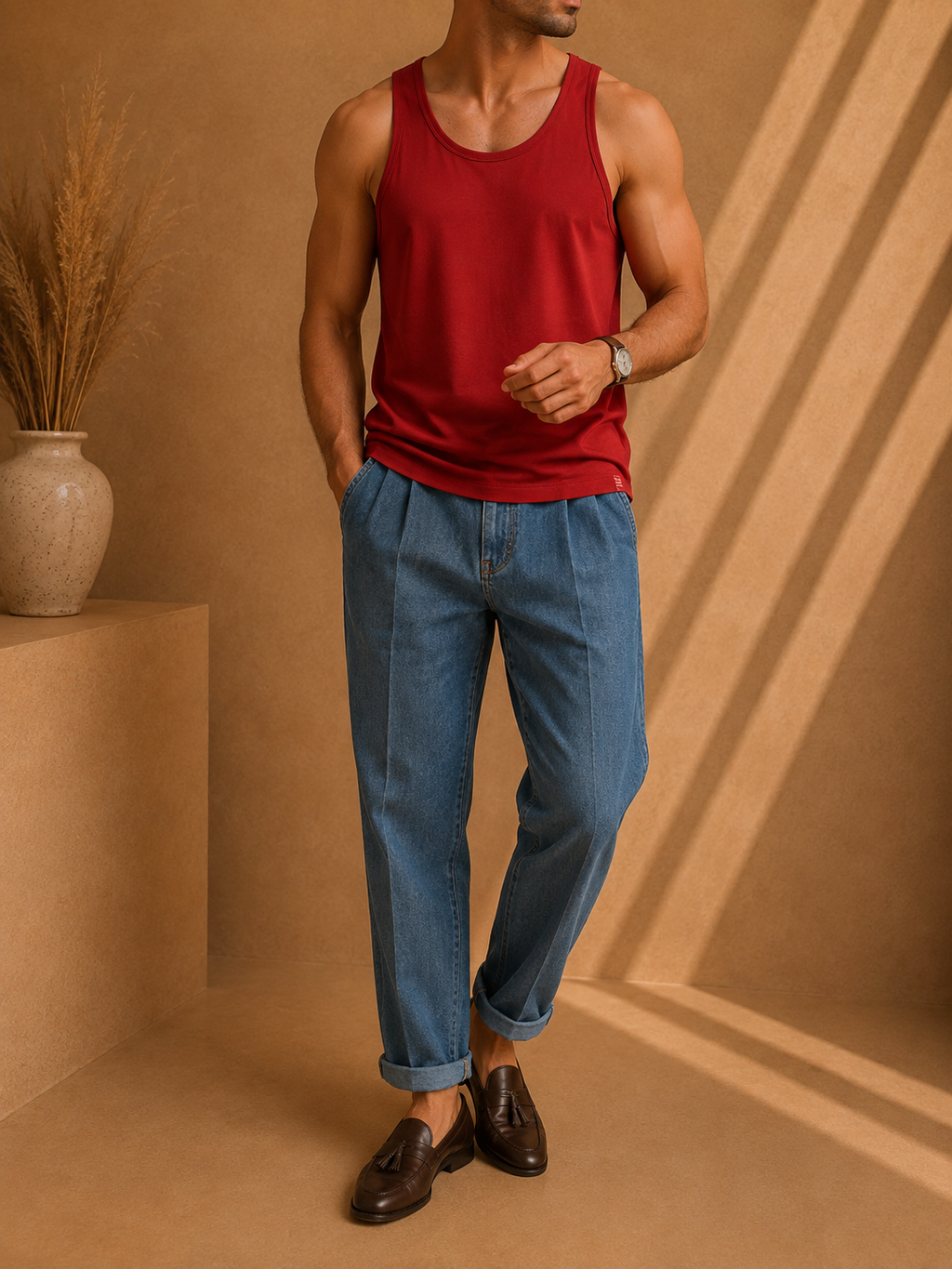 - Como Organic Cotton Tank