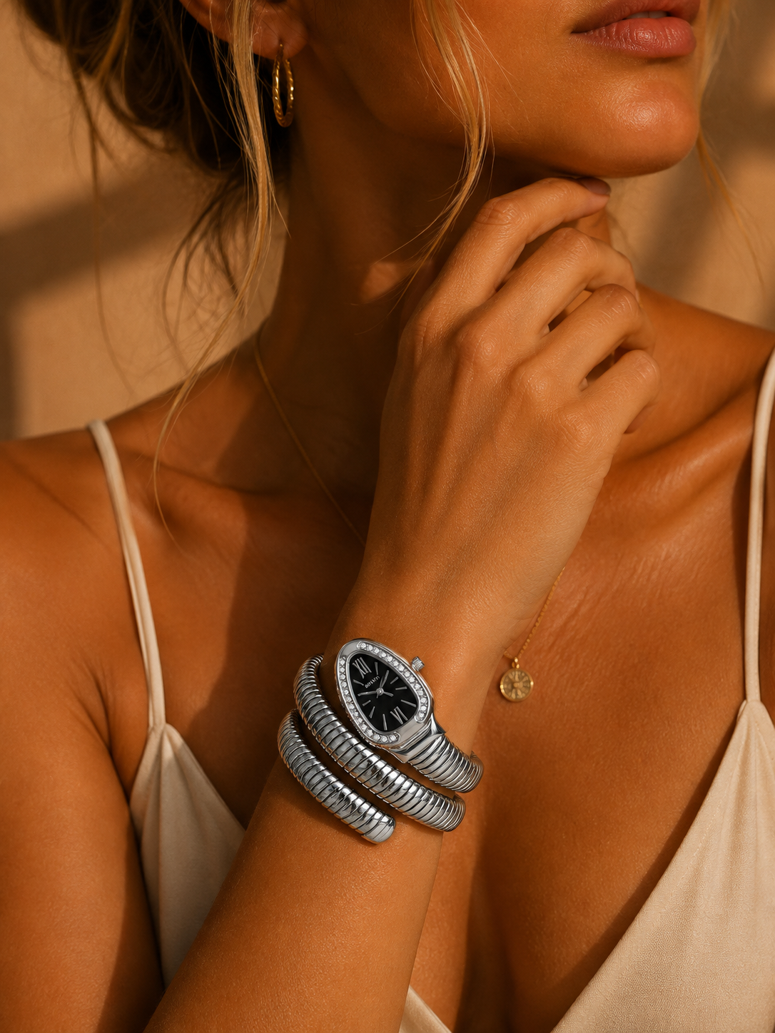-Luxury Snake-Shape Watch