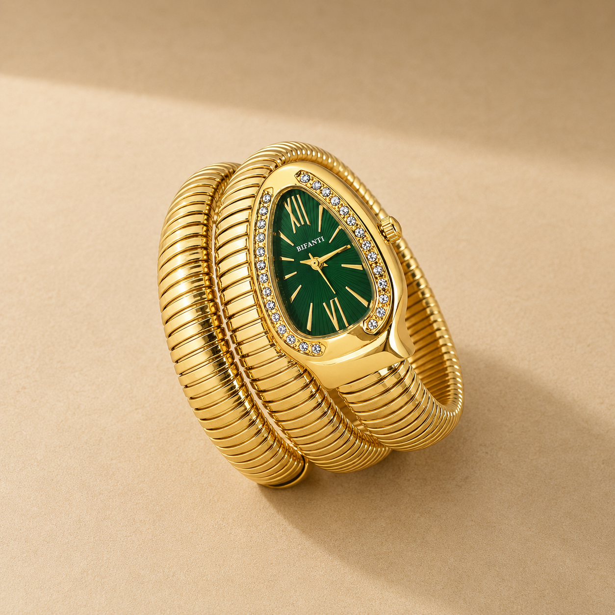 -Luxury Snake-Shape Watch