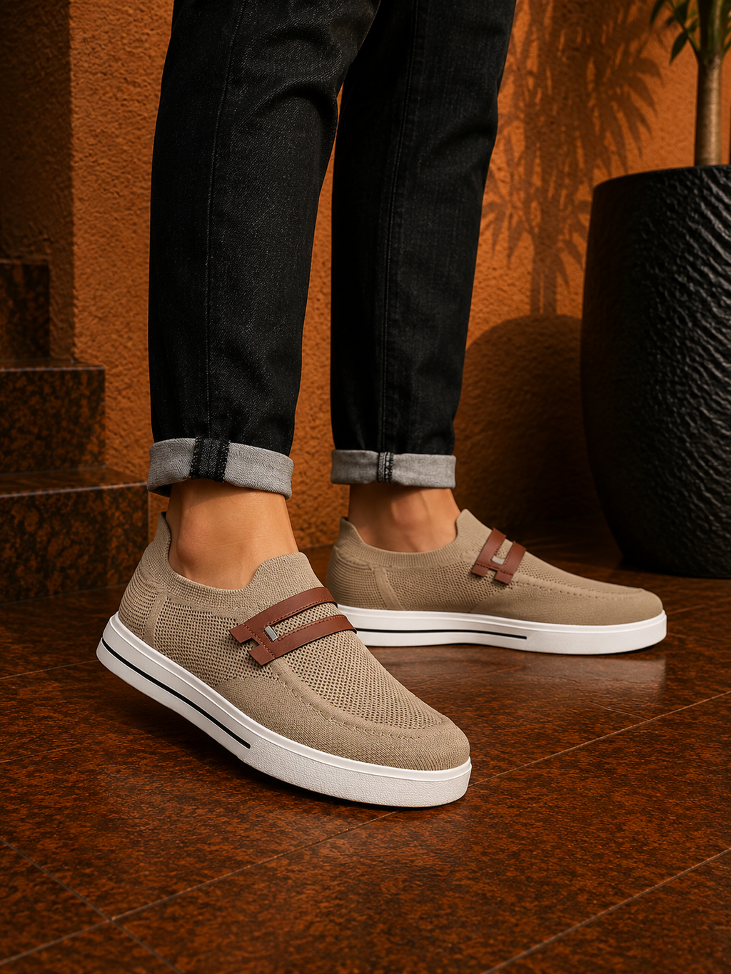 - Aero Knit Sneakers
