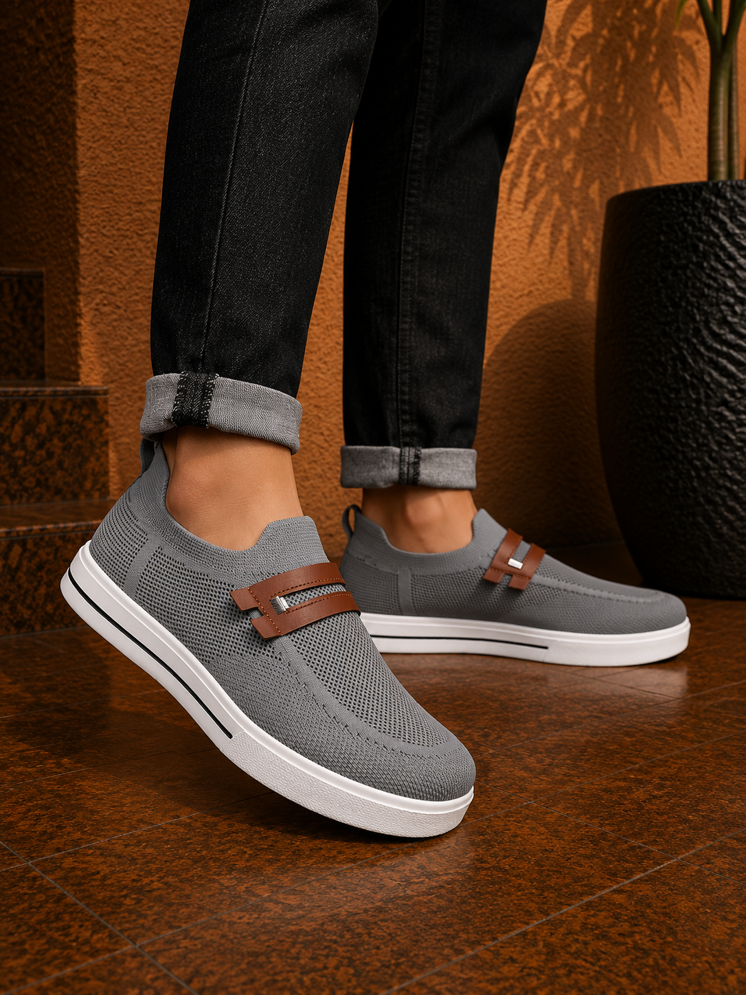 - Aero Knit Sneakers