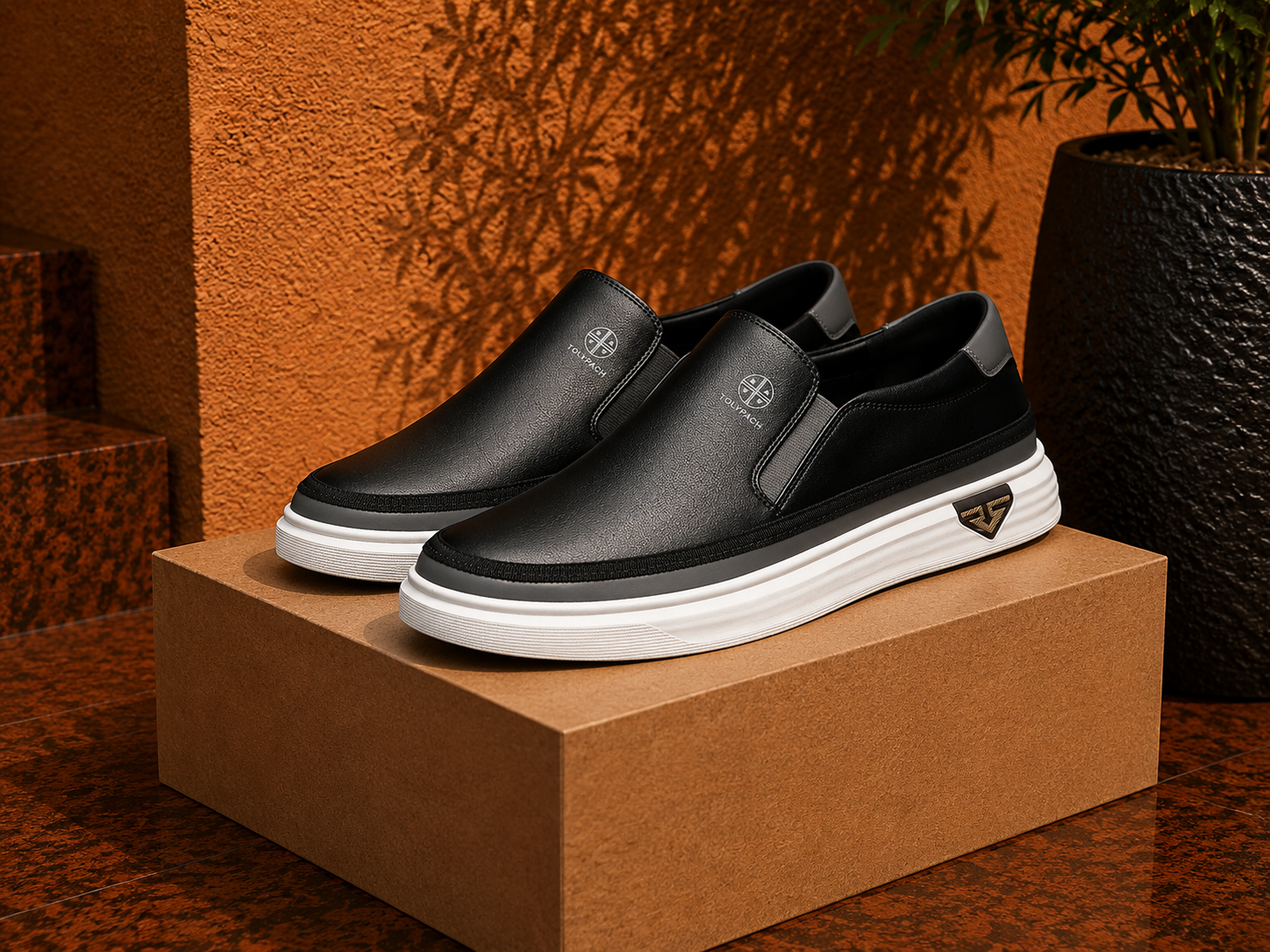 - Valen Leather Sneakers