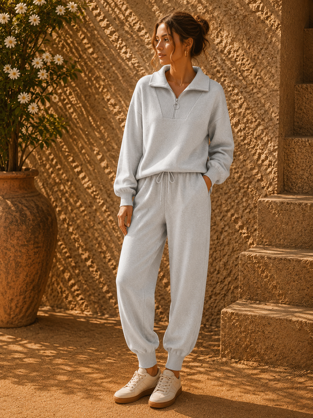 - Monaco Luxe Sweatsuit Set