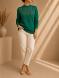- Verelle Shimmer Turtleneck Sweater